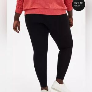 Torrid Classic Black Leggings size 1